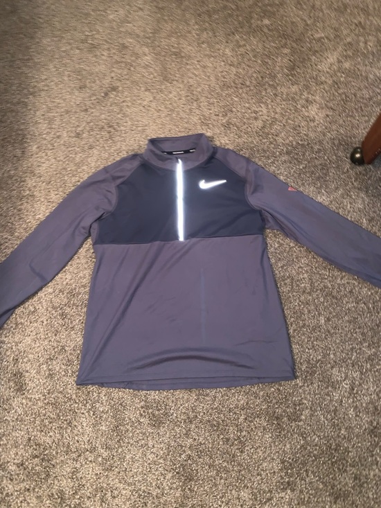 Nike Other - Nike Running Dri-FIT Pullover - Grey
